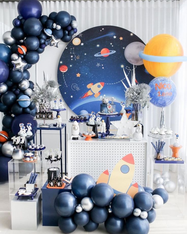 Space-Themed - Happy Birthday Party