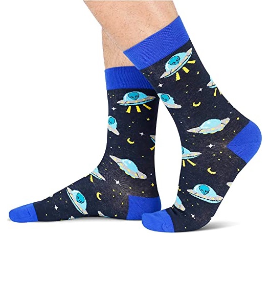 Space-Themed Socks: Fun Footwear for Fans