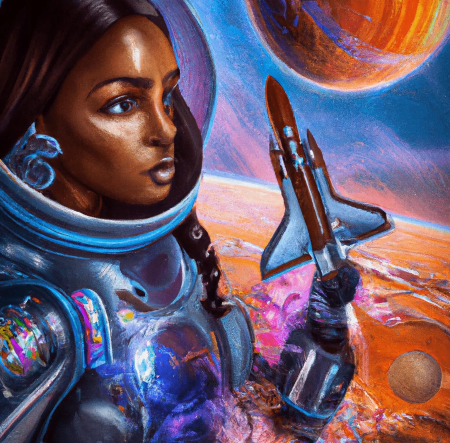 Space and Aeronautics Aviation Art