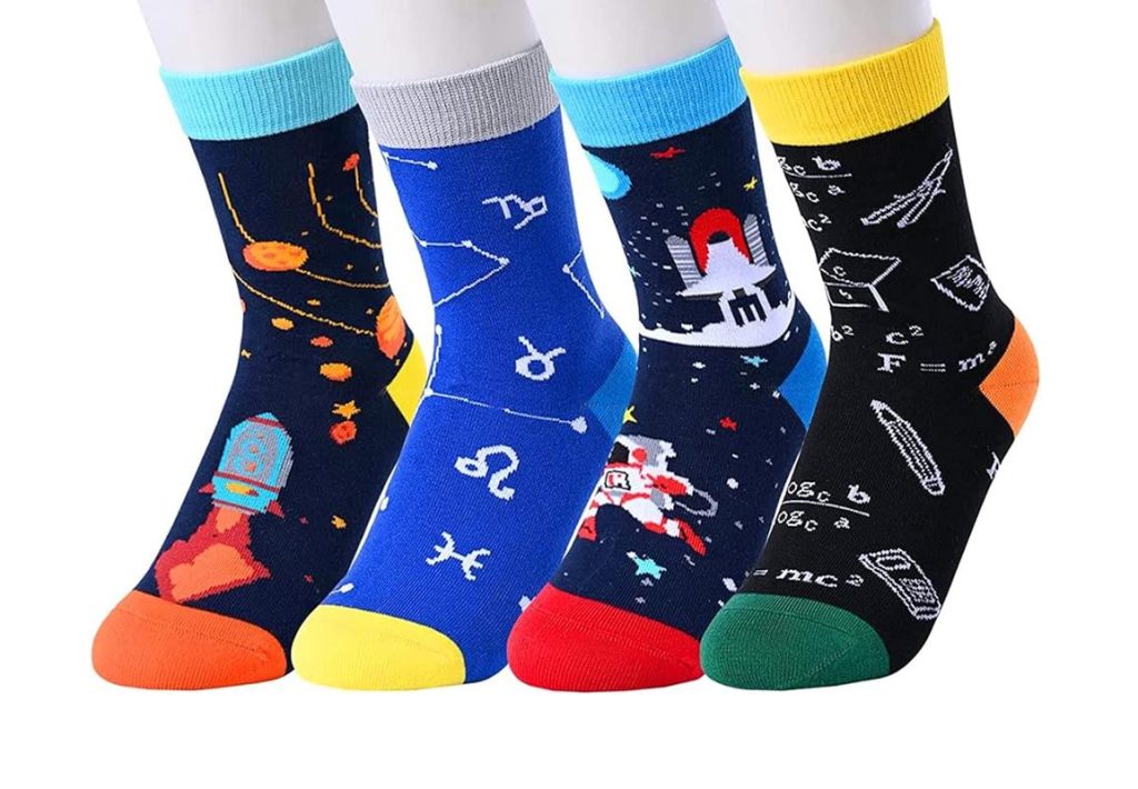 Space-Themed Socks: Fun Footwear for Fans