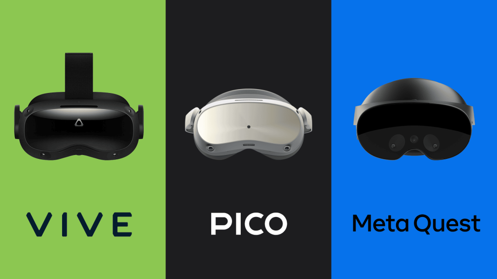 Virtual Reality-AR-HTC Vive & Meta Quest Pro