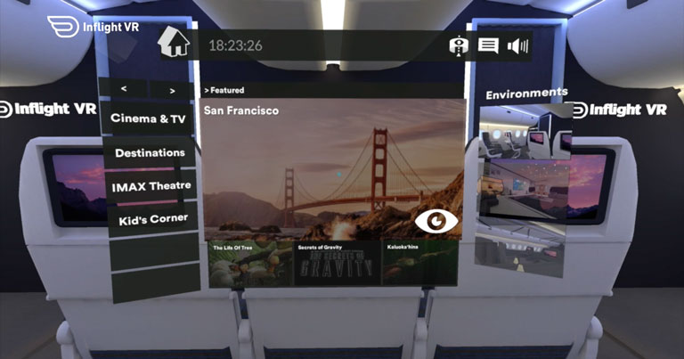 Virtual Reality (VR) In-Flight Entertainment Systems