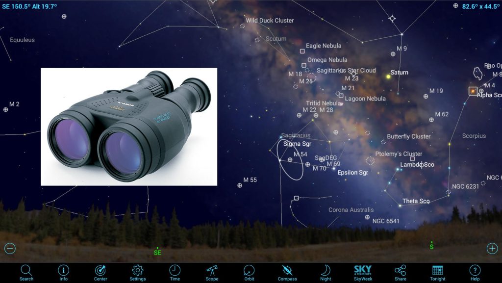 Binoculars for Astronomy