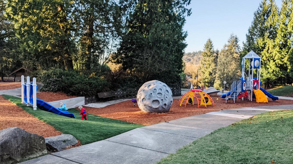 Space-Themed Garden