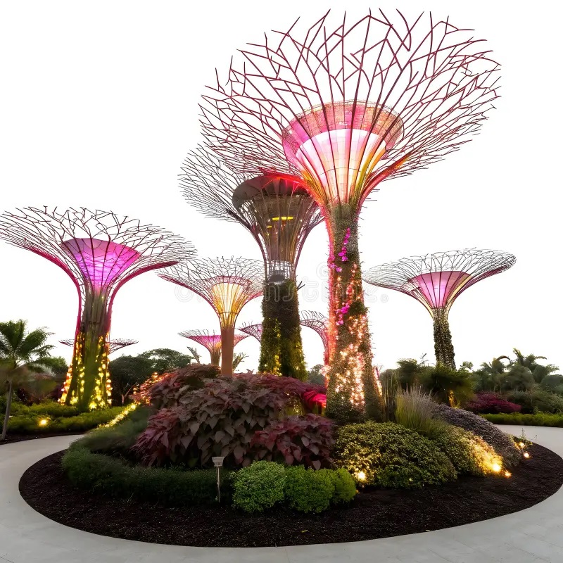 Space-Themed Garden