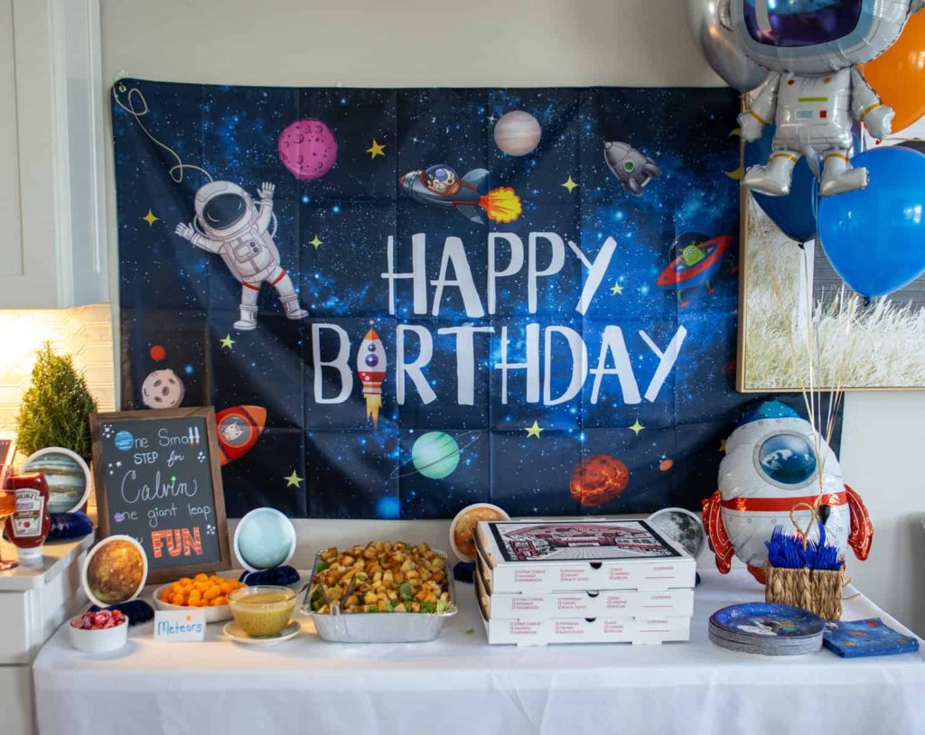 Space-Themed - Happy Birthday Party