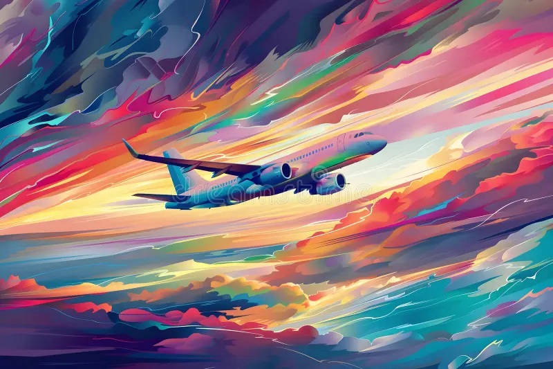 Abstract and Conceptual Works Aviation Art