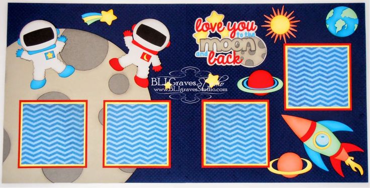 How to Create a Space-Themed Scrapbook