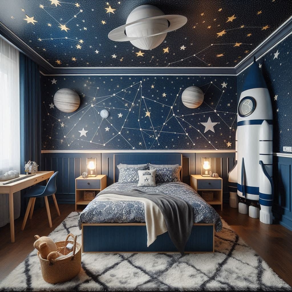 Creating a Space-Themed Bedroom: Ideas and Inspiration