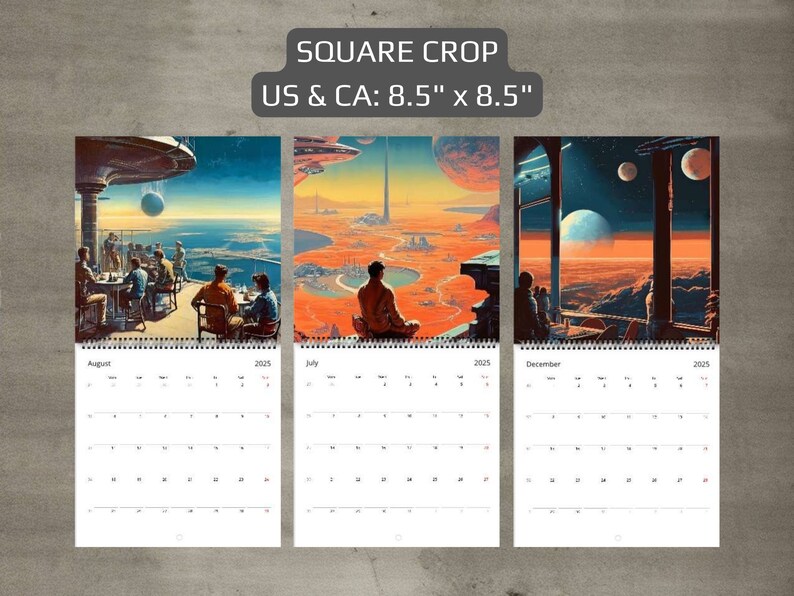 Top Space-Themed Calendars for the New Year