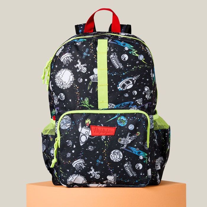 Space-Themed Backpacks for School and Travel