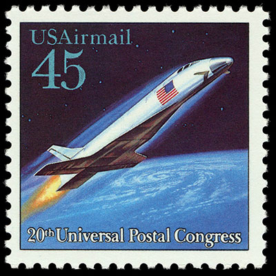 Space-Themed Stamps